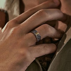 Brass Cuff Open Rings for Men&nbsp;WGD82A5-01