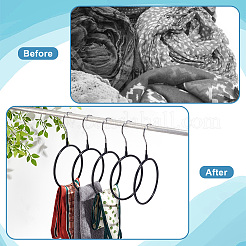 Iron Scarves Rack&nbsp;AJEW-WH0016-60B