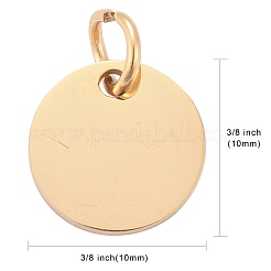 201 Stainless Steel Pendants&nbsp;STAS-S105-T637-2-10