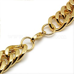 Fashionable 304 Stainless Steel Cuban Link Chain Necklaces&nbsp;STAS-A028-N065G