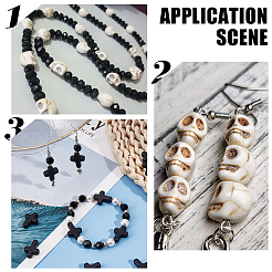 Gothic Theme DIY Stretch Bracelet Making Kits&nbsp;DIY-SC0030-42