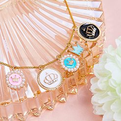 Alloy Enamel Pendant Sets&nbsp;ENAM-SZ0001-34
