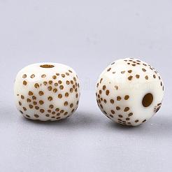 Opaque Acrylic Beads&nbsp;SACR-S752-01