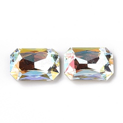 Light AB Style Glass Rhinestone Cabochons&nbsp;RGLA-J018-E-001LA