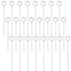 100Pcs Brass Eye Pins&nbsp;KK-BBC0024-76A