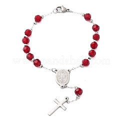 304 Stainless Steel Link Chain Bracelets&nbsp;BJEW-A032-07P-02