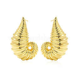 Brass Stud Earrings for Women&nbsp;WG0E589-02