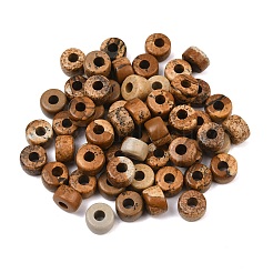 Natural Picture Jasper Beads&nbsp;G-G0003-A08