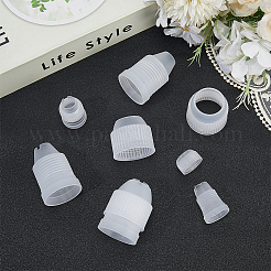12Pcs 4 Styles Plastic Icing Piping Bag Nozzle Converter&nbsp;KY-SP0001-43