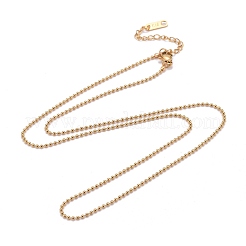 304 Stainless Steel Ball Chain Necklaces&nbsp;NJEW-JN03488-03