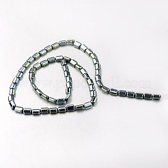 Electroplate Non-magnetic Synthetic Hematite Bead Strands&nbsp;G-F300-01B-07