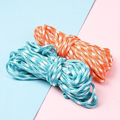 120M 12 Colors 7 Inner Cores Polyester & Spandex Cord Ropes&nbsp;RCP-LS0001-01F