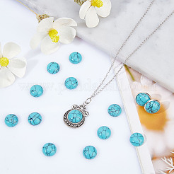 Dyed Synthetic Turquoise Cabochons&nbsp;TURQ-SC0001-05C
