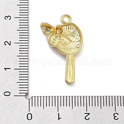 Alloy Enamel Pendants&nbsp;ENAM-R001-01KCG-01