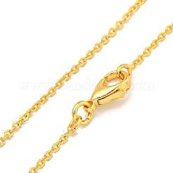 Brass Cable Chain Necklaces for Women&nbsp;NJEW-G084-16G