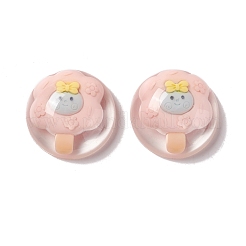 Transparent Resin Cabochons&nbsp;RESI-G034-B07