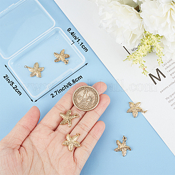 8Pcs 2 Style 304 Stainless Steel Pendants&nbsp;STAS-BBC0004-51