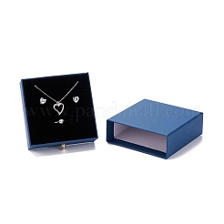 Square Paper Drawer Jewelry Set Box&nbsp;CON-C011-03B-03