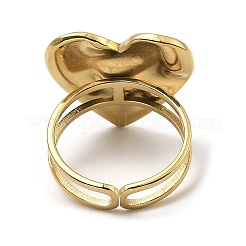 304 Stainless Steel Open Cuff Rings&nbsp;RJEW-Z018-26G