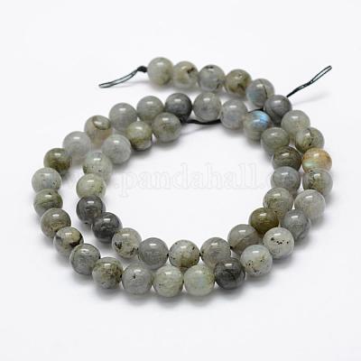 Natural Labradorite Beads Strands&nbsp;G-P322-29-8mm-1