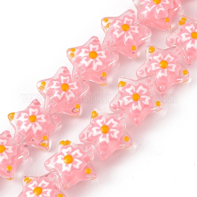 Transparent Glass Beads Strands&nbsp;LAMP-F029-03B-1