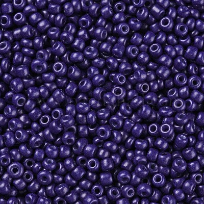 Baking Paint Glass Seed Beads&nbsp;SEED-S001-K6-1