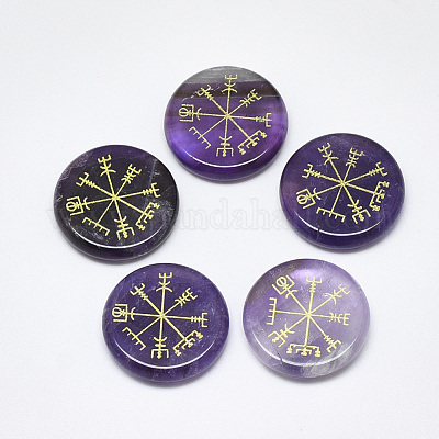 Natural Amethyst Cabochons&nbsp;G-T122-39B-1