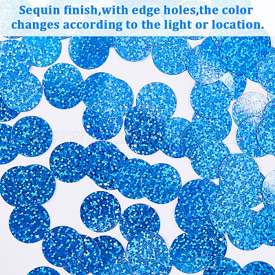 PVC Paillette/Sequin Pendants&nbsp;PVC-WH20005-01A-1