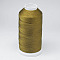 Nylon Braided Thread, Cord For Tassel Making, Dark Khaki, 0.3mm, about 1093.61 yards(1000m)/roll