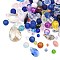 Luck Bag, Mixed Style Glass Beads, Mixed Shapes, Random Color