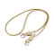 PU Leather & Alloy Phone Hand Strap Chains, Purse Chains, Dark Khaki, 116cm