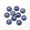 Natural Blue Spot Jasper Cabochons, Half Round/Dome, 14x5~6mm