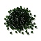 Transparent Glass Beads, Bicone, Sea Green, 4x4x3.5mm, Hole: 1mm, 720pcs/bag