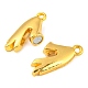 Alloy Magnetic Pendants&nbsp;PALLOY-Z020-01G-2