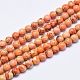 Natural Imperial Jasper Beads Strands&nbsp;X-G-A175B-8mm-07-1