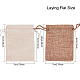 Burlap Packing Pouches Drawstring Bags&nbsp;ABAG-BC0001-08-9x7-5