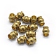真鍮ビーズ  バレル  生（メッキなし）  7x5.5mm  穴：3.5mm&nbsp;KK-L184-81C-1