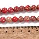 Dyed Natural Imperial Jasper Round Bead Strands&nbsp;G-M274-01-8mm-4