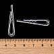 プラスチッククリップ  透明  38x8x2.5mm&nbsp;TOOL-D015-2-2