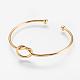 Brass Cuff Bangles&nbsp;BJEW-K153-02B-1