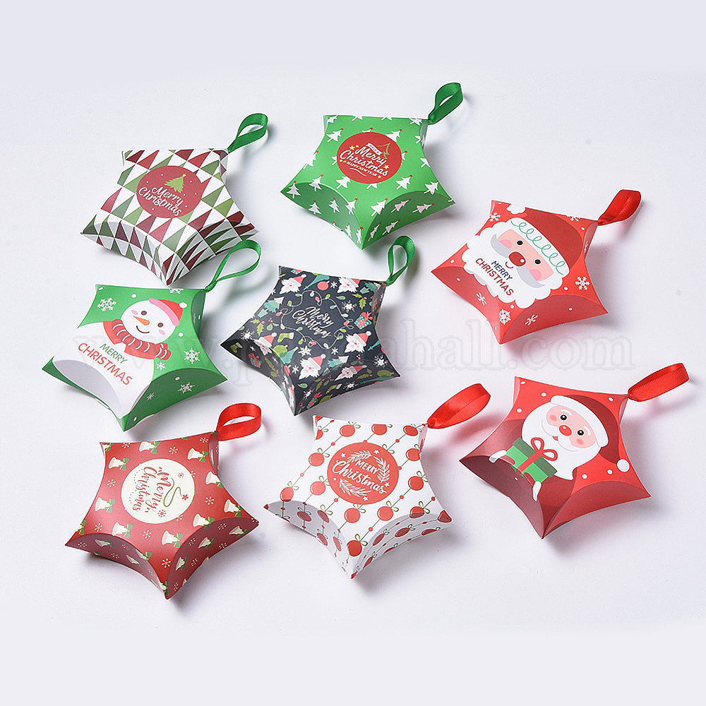Wholesale Star Shape Christmas Gift Boxes - Pandahall.com