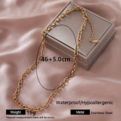 Vintage stainless steel layered snake chain necklace for women with elegant design