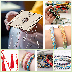 8 Rolls 8 Colors Nylon Thread for Jewelry Making&nbsp;DIY-FG0006-87