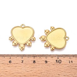 304 Stainless Steel Pendant Cabochon Settings&nbsp;STAS-T067-05G