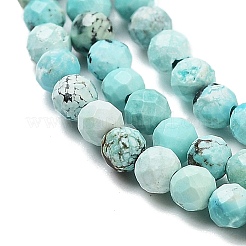 Natural HuBei Turquoise Beads Strands&nbsp;G-G792-38-01