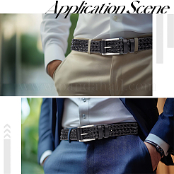 Braided Imitation Leather Chain Belts&nbsp;AJEW-WH20020-053B