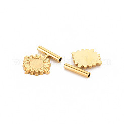Ion Plating(IP) 304 Stainless Steel Pendant Enamel Settings&nbsp;STAS-N097-188LG