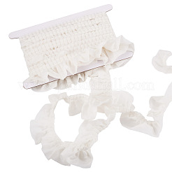 4 Yards Polyester Wrinkle Lace Ribbon&nbsp;OCOR-TA0004-18F