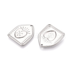 304 Stainless Steel Pendants&nbsp;STAS-T067-82P