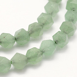 Natural Green Aventurine Beads Strands&nbsp;G-F523-02-6mm
